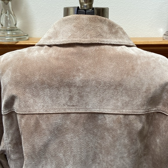 Norm Thompson Mens Tan Suede Jacket - Picture 5 of 15